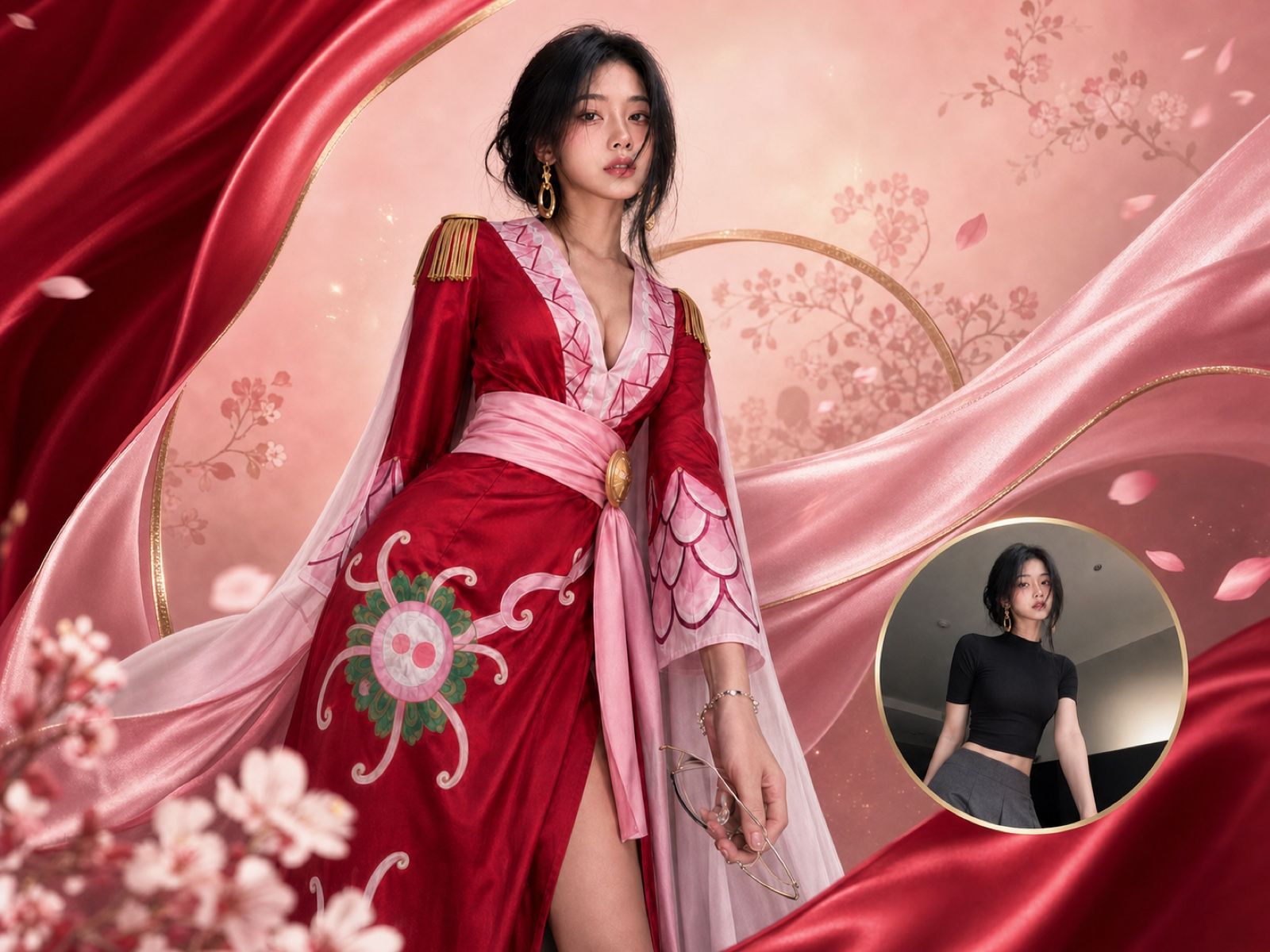 Portrait illustrating the Cosplay style category